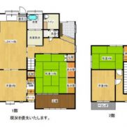 福岡県大牟田市 空室 土地331.76平米 戸建て4LDK 満室時利回り 13.20％