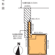 札幌市北区 賃貸14の4 土地201.64平米 1DK×10戸、1K×4戸 満室時利回り11.20％