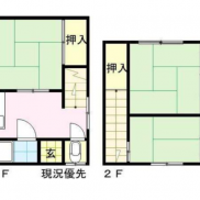 長崎県長崎市 満室稼働中 土地191.11平米 3K×4戸 満室時利回り11.19％