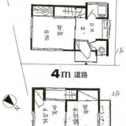 埼玉県川越市 空室 土地42.26平米 戸建て3K 満室時利回り12.00％