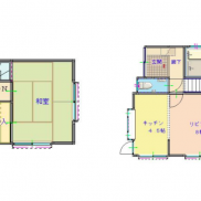 福岡県北九州市 空室 土地167.58平米 戸建て3LDK 満室時利回り16.92％