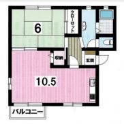 栃木県宇都宮市 賃貸8の5 土地538.14平米 1LDK×8戸 2棟一括 満室時利回り 9.74％