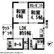 栃木県日光市 空室 土地198.45平米 戸建て2LDK バス停徒歩10分 満室時利回り 9.31％ 