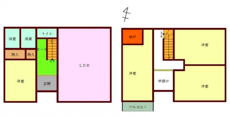 (間取)