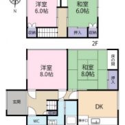 茨城県高萩市 空室 土地226.45平米 戸建て4DK 満室時利回り 13.75％