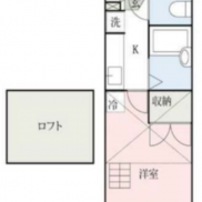 群馬県桐生市 賃貸10の8 土地191.64平米 1K×10戸、全室ロフト付き 満室時利回り16.90％