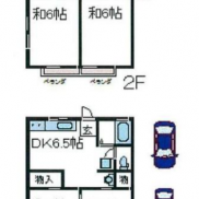 茨城県取手市 全空室 土地123.85平米 2DK×1戸、2SDK×1戸 満室時利回り9.06％ 