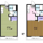 岡山県 倉敷市 賃貸20の19 土地610.58平米 2棟一括 1K 満室時利回り8.18％ 売電、自販機収入有