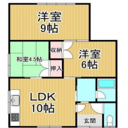 北海道登別市 全空室 土地367.30平米 3LDK×2戸 満室時利回り31.50％