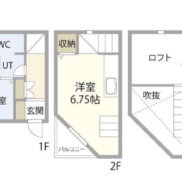 愛知県名古屋市 賃貸5の4 土地85.35平米 1R＋ロフト×5戸 満室時利回り7.04％