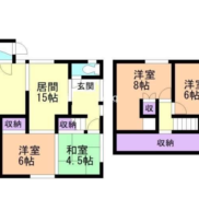 北海道小樽市 空室 土地218.39平米 戸建て4LDK 満室時利回り29.60％