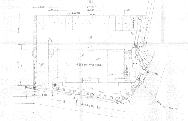 グランデール秀峰配置図