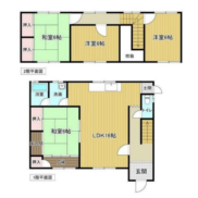 岐阜県岐阜市 賃貸中 土地152.16平米 戸建て 4LDK 満室時利回り12.82％