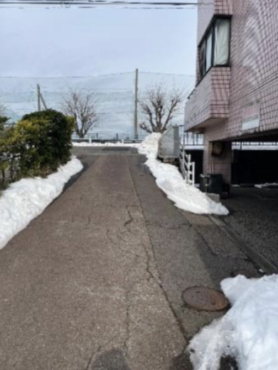 前面道路