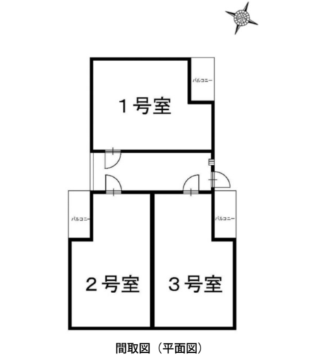(平面図)(間取)