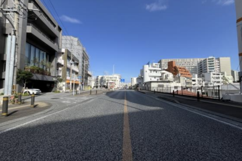 前面道路