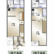 香川県高松市 満室稼働中 土地91.73平米 2戸 満室時利回り8.07％