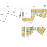 徳島県徳島市 賃貸8の6 土地463.25平米 住戸×6戸、店舗×2戸 満室時利回り12.53％ 