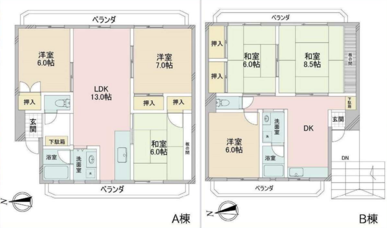 (間取)