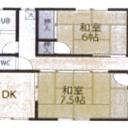 茨城県高萩市 全空室 土地153.18平米 2DK×2戸 満室時利回り27.13％