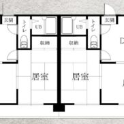 愛媛県松山市 賃貸8の5 土地165.43平米 2DK×7戸 店舗×1戸 満室時利回り8.06％