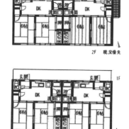 愛知県豊橋市 全空室 土地281.88平米 2DK×4戸 満室時利回り11.20％