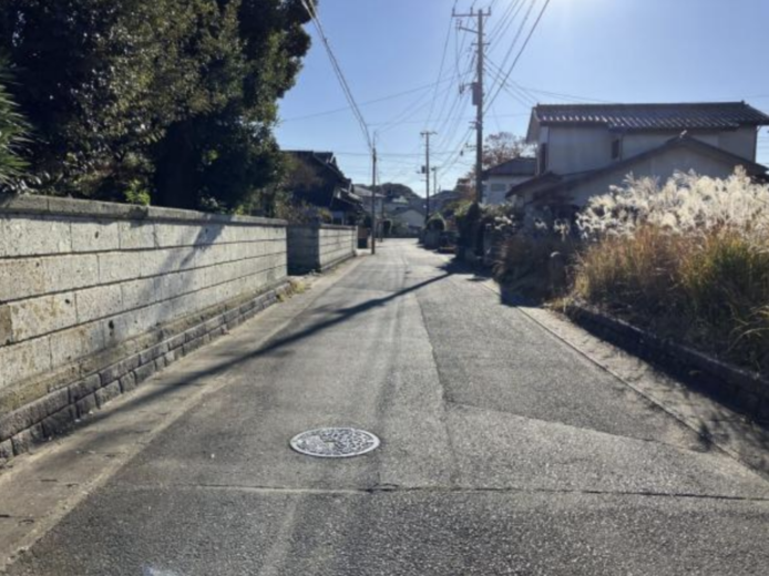 前面道路