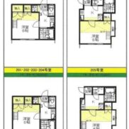 福島県郡山市 満室稼働中 木造 1K×10戸 満室時利回り14.64％