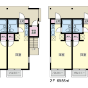 山梨県甲府市 賃貸8の5 土地167.03平米 1R×8戸 満室時利回り15.21％