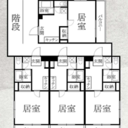 愛知県名古屋市 賃貸14の9 土地266.06平米 1K×12戸、3LDK×1戸、店舗×1戸  満室時利回り7.01％