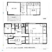 千葉県山武郡 賃貸中 土地120.01平米 戸建て3DK＋S 満室時利回り14.20％