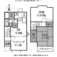 千葉県山武市 賃貸2の1 土地120.68平米 2LDK×2戸 満室時利回り10.53％