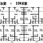 石川県七尾市 賃貸11の10 土地1546.39平米 2棟一括 1DK×4戸、2DK×6戸＋貸ホール 満室時利回り15.04％ 告知事項有