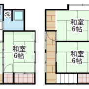 茨城県石岡市 賃貸中 土地130.38平米 戸建て4DK 満室時利回り12.3％