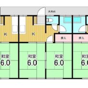 静岡県富士市 賃貸6の5 木造 2K×6戸 満室時利回り14.04％