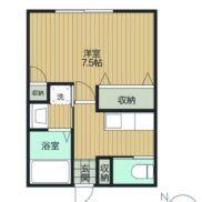 山梨県都留市 賃貸6の5 木造 1K×6戸 満室時利回り8.72％