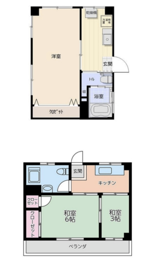 (間取)