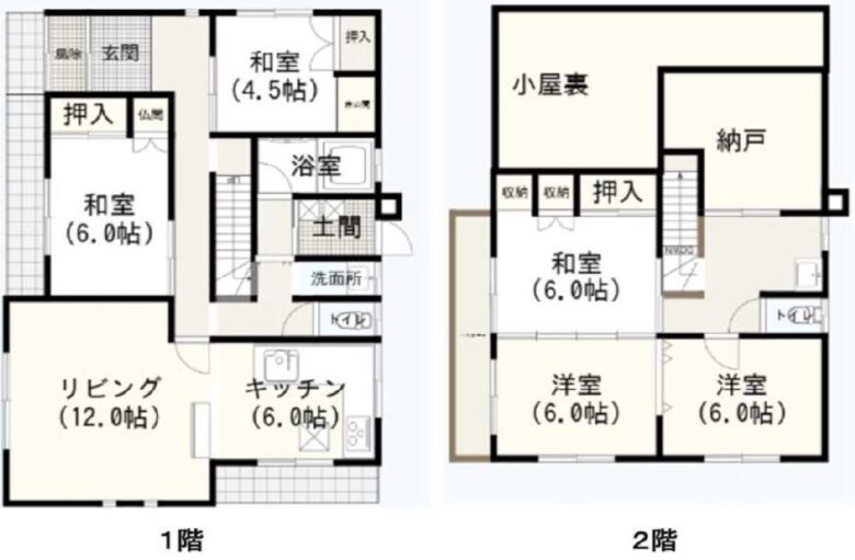 (間取)