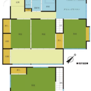 茨城県日立市 空家 土地245.46平米 戸建て4DK 満室時利回り34.28％