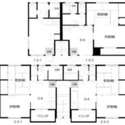 広島県三原市 賃貸4の3 土地226.26平米 1K×1戸、2DK×3戸 満室時利回り7.8％