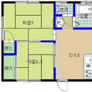 長崎県佐世保市 賃貸2の1 ブロック造 3K×2戸＋駐車場 満室時利回り21.23％