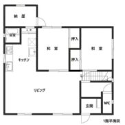 北海道北広島市 空家 ブロック造 4LDK 利回り12.24％
