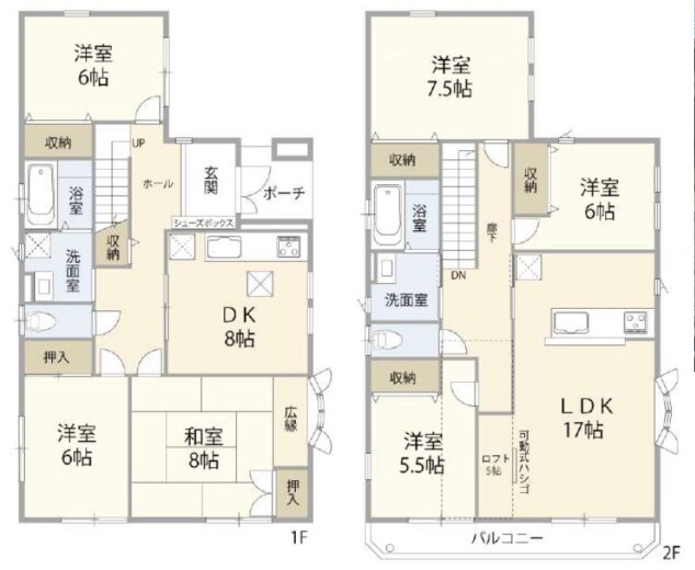 (間取)
