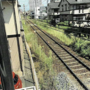 線路沿い(外観)