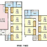 群馬県高崎市 満室稼働中 木造 1R×9戸 満室時利回り 11.19％