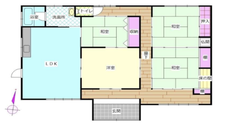 (間取)