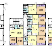 北海道札幌市 賃貸10の8 土地626.51平米 1DK×4戸、2LDK×2戸、3LDK×2戸、テナント×2戸 太陽光発電あり 満室時利回り11.48％
