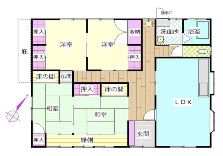 (間取)