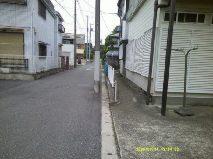 前面道路