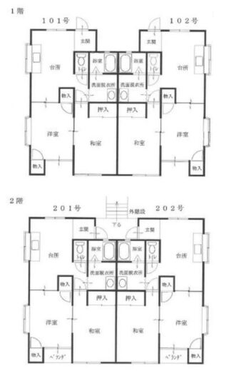 (間取)